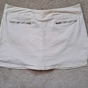 Size 17 tan skort
